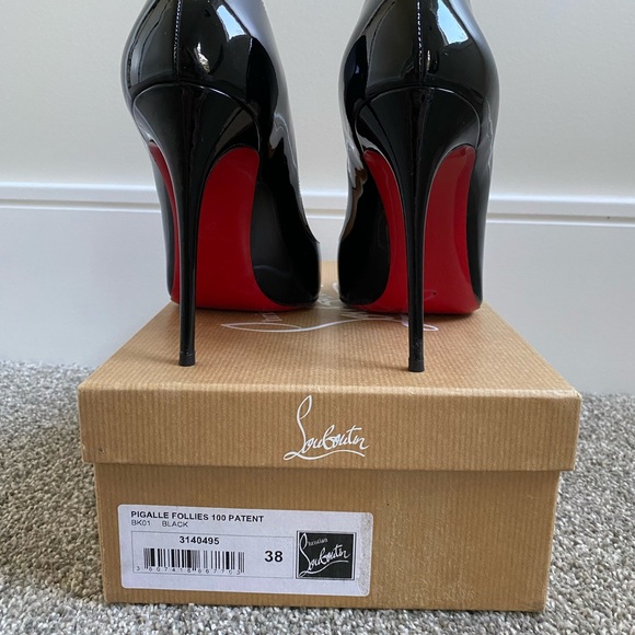Christian Louboutin Pigalle Follies 100 Patent - Size 38 - Picture 3 of 8